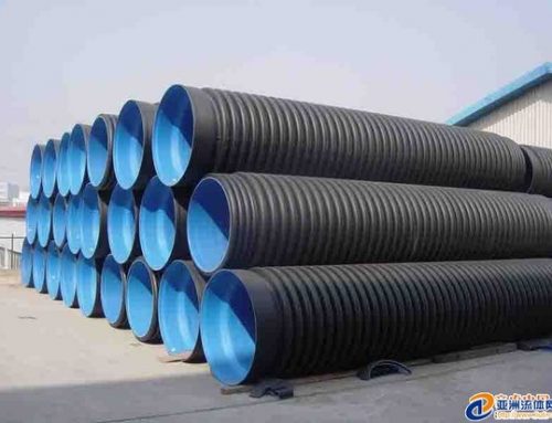 STORAGE OF DOUBLE WALL PIPE