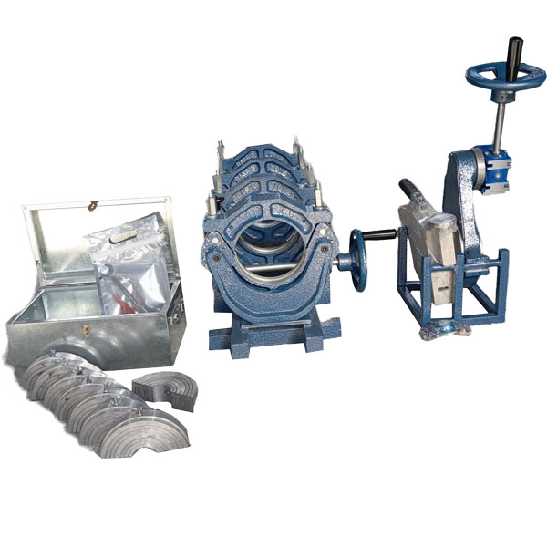 160MM4-gas2 دستگاه جوش پلی اتیلن 160 مکانیکی چهارفک